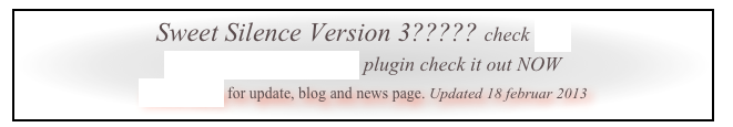 Sweet Silence Version 3????? check blog
Softube Trident A-range plugin check it out NOW
Click here for update, blog and news page. Updated 18 februar 2013 